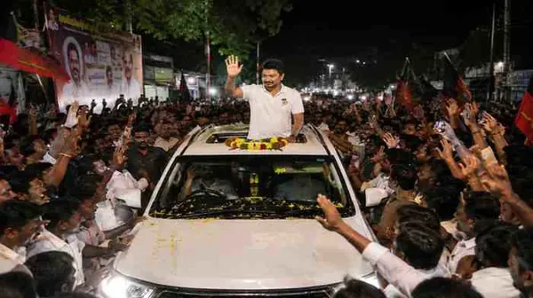 தஞ்சை செங்கிப்பட்டி காவல் நிலையத்தில் விசாரணைக்குப் பின் உதயநிதி ஸ்டாலின் விடுவிப்பு