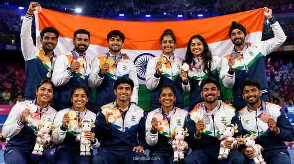 Commonwealth Games 2026: 39 பதக்கங்களுடன் 4வது இடத்தில் இந்தியா!