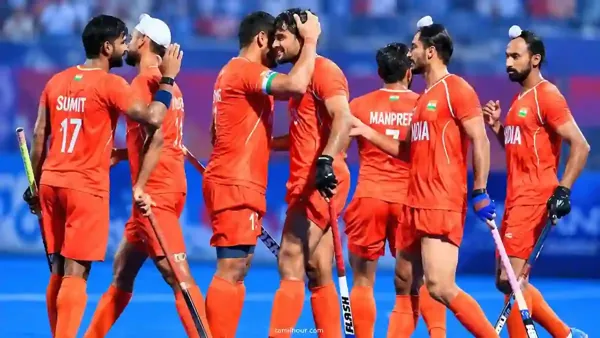 மலேசியாவை 5-1 என வீழ்த்தியது இந்தியா: ஆசிய விளையாட்டில் ஆடவர் ஹாக்கியில் தங்கம்