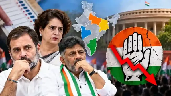4 மாநில எம்எல்சி தேர்தல்: காங்கிரஸ் 28 இடங்களிலும் தோல்வி  