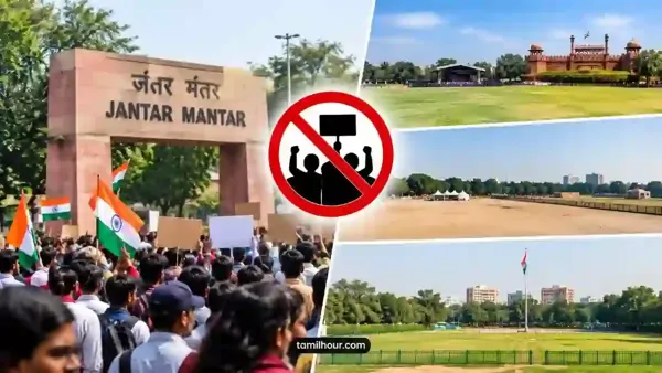 டெல்லி ஜந்தர் மந்தரில் போராட்டங்களுக்குத் தடை? 3 புதிய இடங்கள் தேர்வு