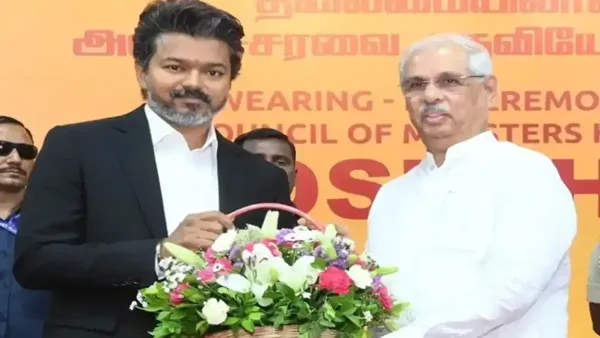 தமிழக ஆளுநராக அர்லேகர் நியமனம்: இன்று நேரில் வாழ்த்து தெரிவிக்கும் முதல்வர் விஜய்